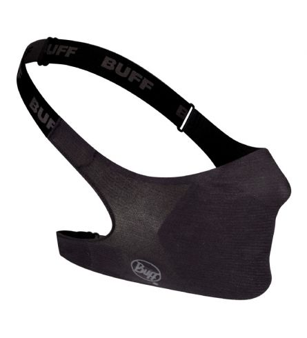 BUFF® FACE MASK SOLID BLACK - MONDMASKER